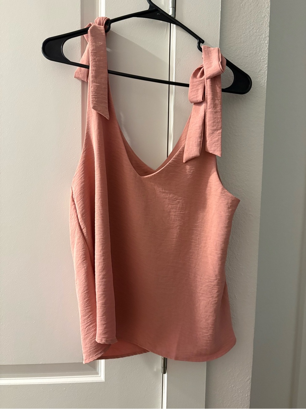 Timing Dusty Rose Tie-Shoulder Camisole